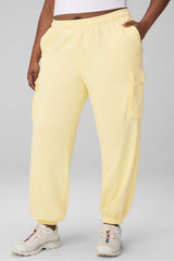 year round terry cargo jogger