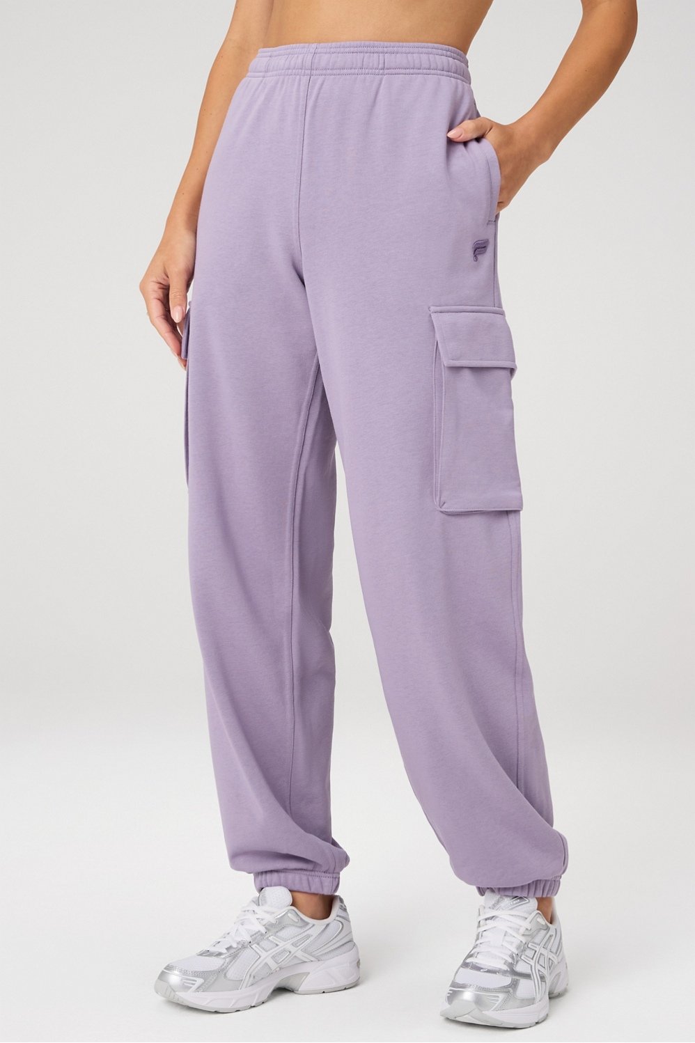 year round terry cargo jogger