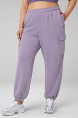 year round terry cargo jogger