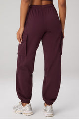 year round terry cargo jogger