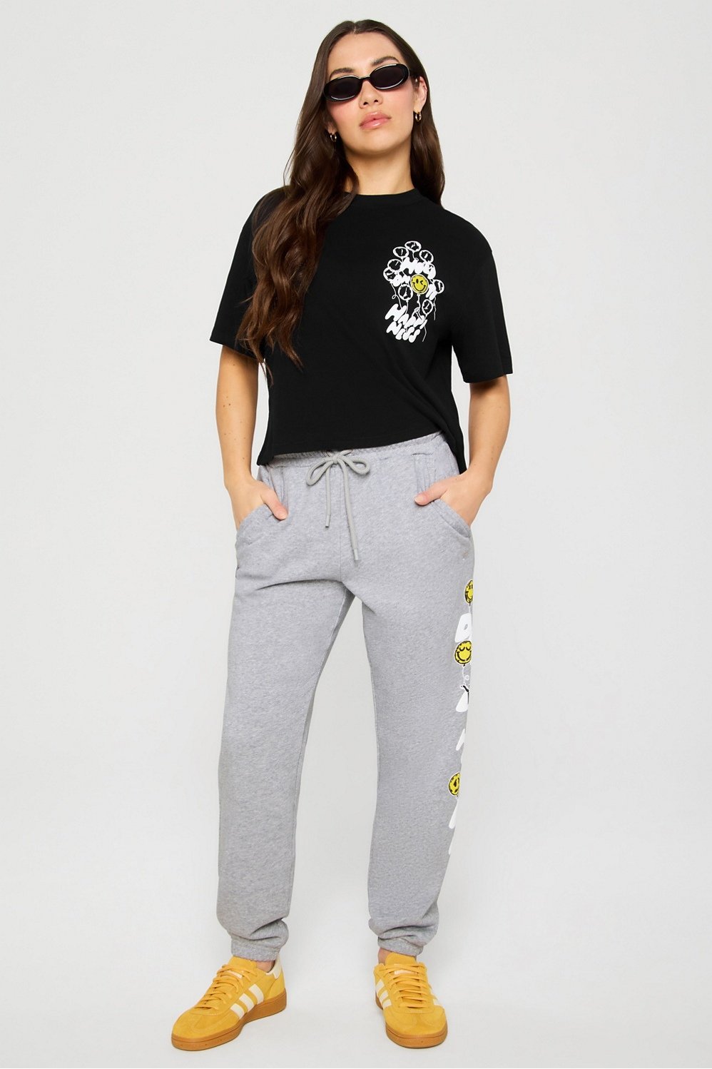 year round terry high-waisted sweatpant