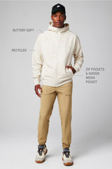 the go-to full zip hoodie