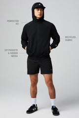 the year round terry full zip hoodie