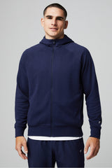 the year round terry full zip hoodie