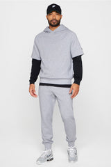 the year round terry short sleeve hoodie