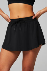 cloud jersey flounce skirt