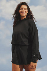 cloud jersey flounce skirt