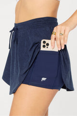 cloud jersey flounce skirt