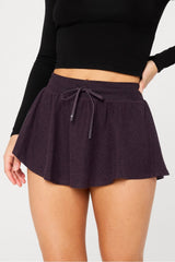 cloud jersey flounce skirt