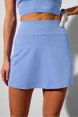 seamless flounce skirt