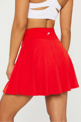crossover flounce skirt classic mini
