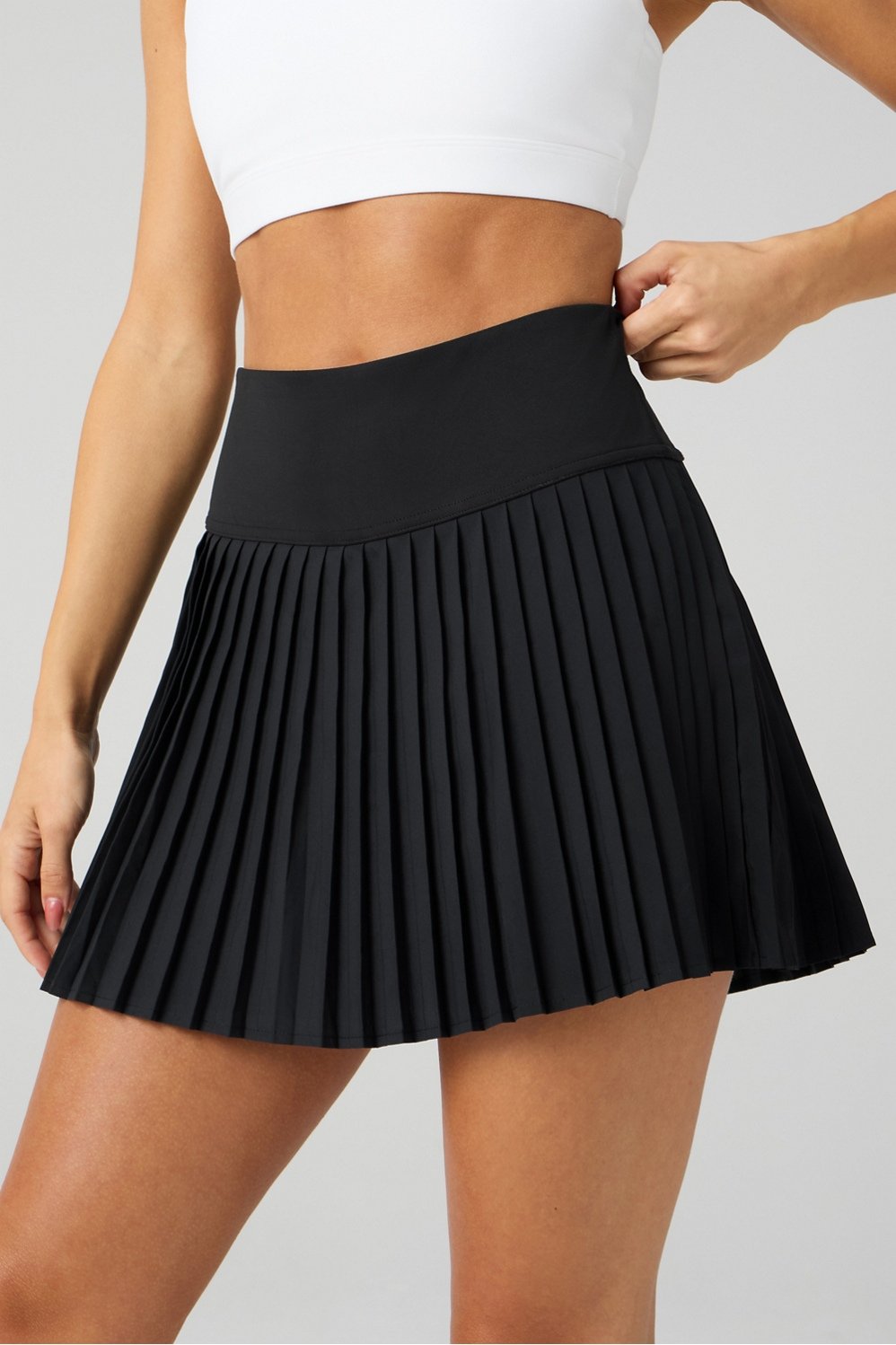 hot shot pleated skirt classic mini