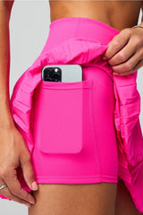 hot shot pleated skirt classic mini