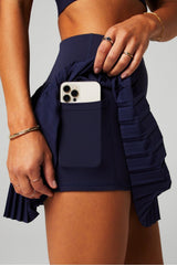 hot shot pleated skirt classic mini