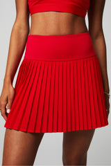 hot shot pleated skirt classic mini
