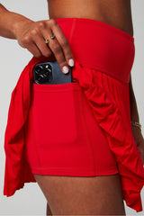 hot shot pleated skirt classic mini