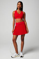 hot shot pleated skirt classic mini