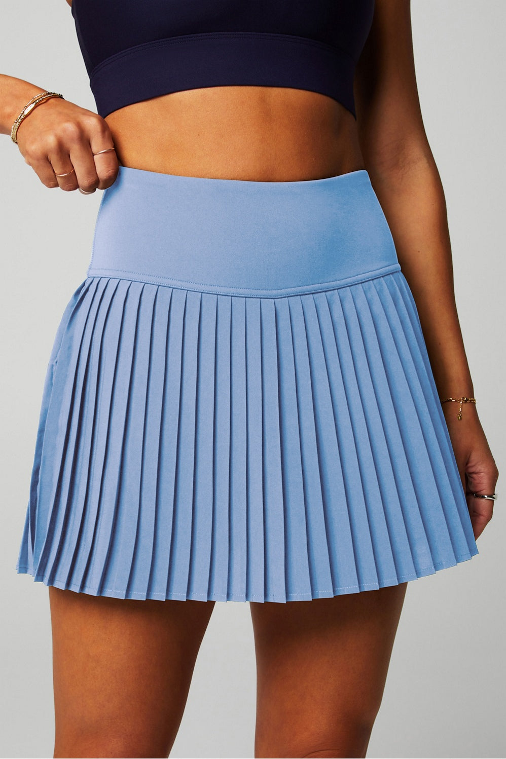 hot shot pleated skirt classic mini