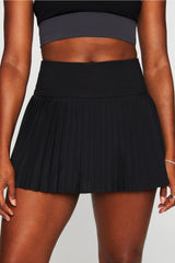 hot shot pleated skirt ultra mini