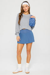 hot shot pleated skirt ultra mini