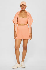 hot shot pleated skirt ultra mini