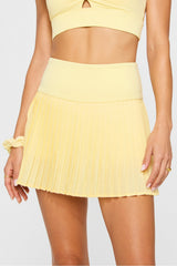 hot shot pleated skirt ultra mini