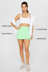 active piped skirt ultra mini