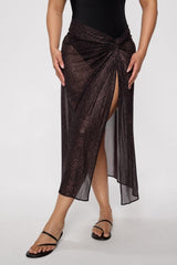 sheer mesh sarong