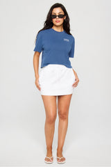 year round terry mini skirt