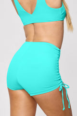 shaping swim high waist booty short