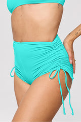 shaping swim high waist booty short