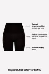 nearly naked shapewear high waist short