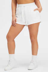 towel terry drawstring short
