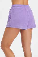 towel terry drawstring short