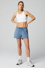 the piped one short 3" - women's
