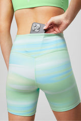 anywhere motion365+ high-waisted 6" short