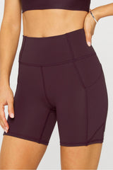 oasis pureluxe high-waisted 6'' short