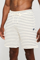 the year round terry raw edge short