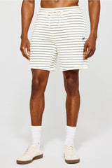 the year round terry raw edge short