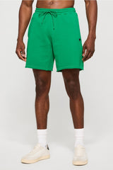 the year round terry raw edge short