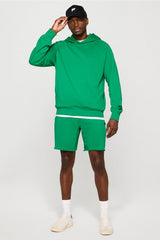 the year round terry raw edge short