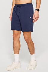 the year round terry raw edge short