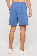 the year round terry raw edge short