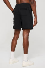 the year round terry raw edge short