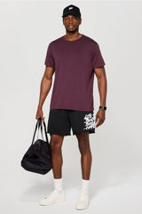 the year round terry raw edge short