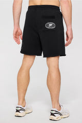 the year round terry raw edge short