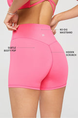 pureluxe high-waisted tlc short 4"