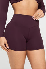 pureluxe high-waisted tlc short 4"