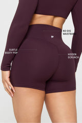 pureluxe high-waisted tlc short 4"