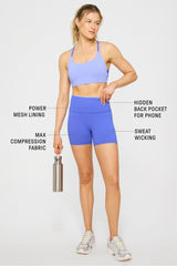 boost powerhold® high-waisted short 4"